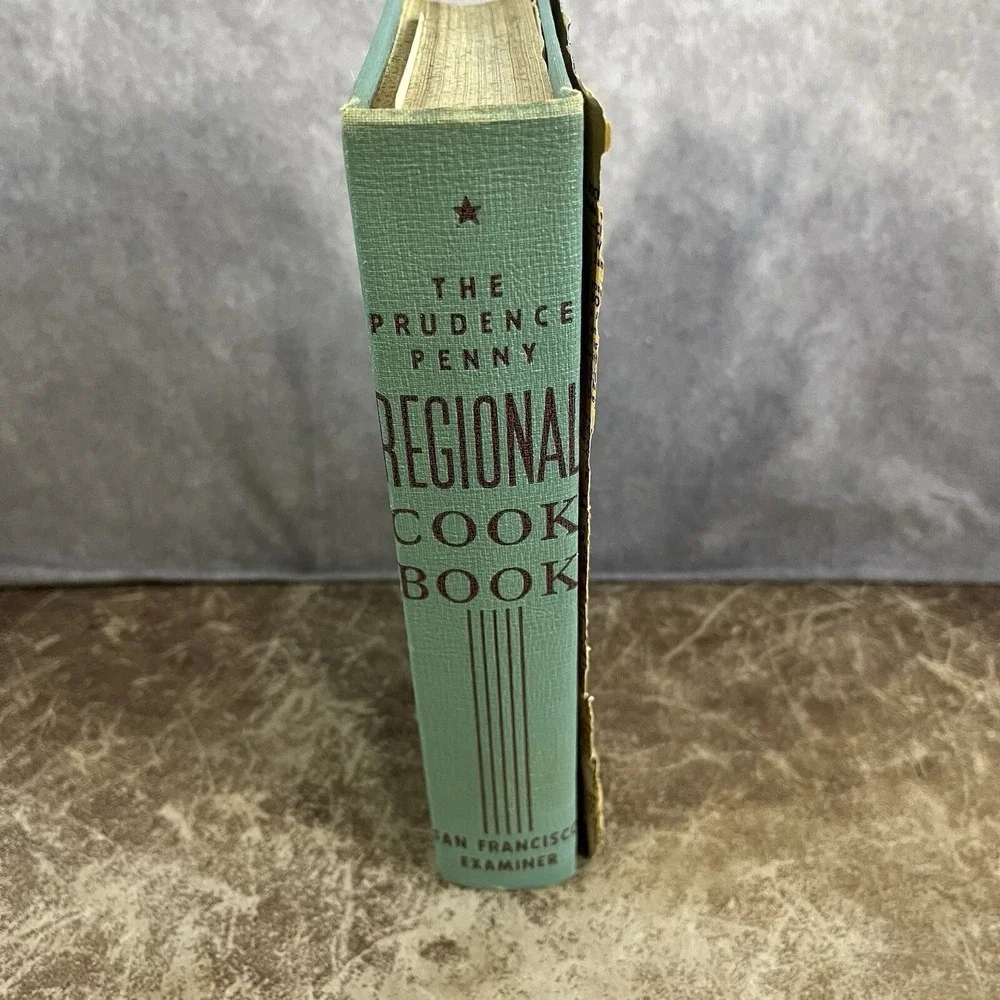 Prudence Penny Binding Of The American Woman's Cookbook Regional Cookbook 1953